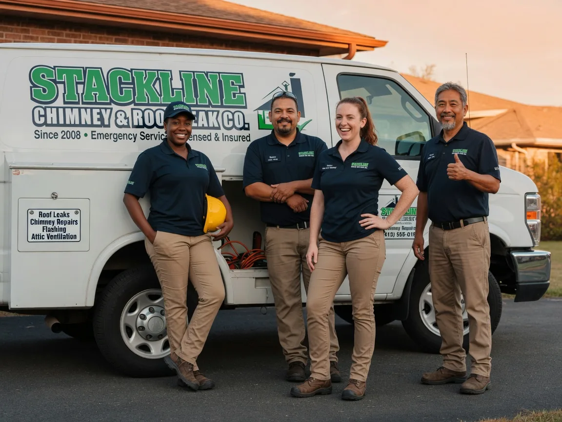 Chimney flashing repair company in Green, KS